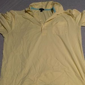Lilly Pulitzer yellow polo